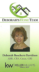 Deborah's home Team