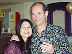 Lourdes Ribera and Dave Reed