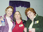 Melinda Lang, Brenda Sebastian Nelson and Patti Lehew